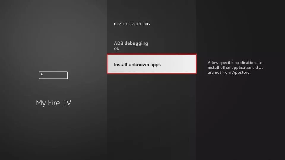 Step 7: Click Install from Unknown Apps and switch Downloa...